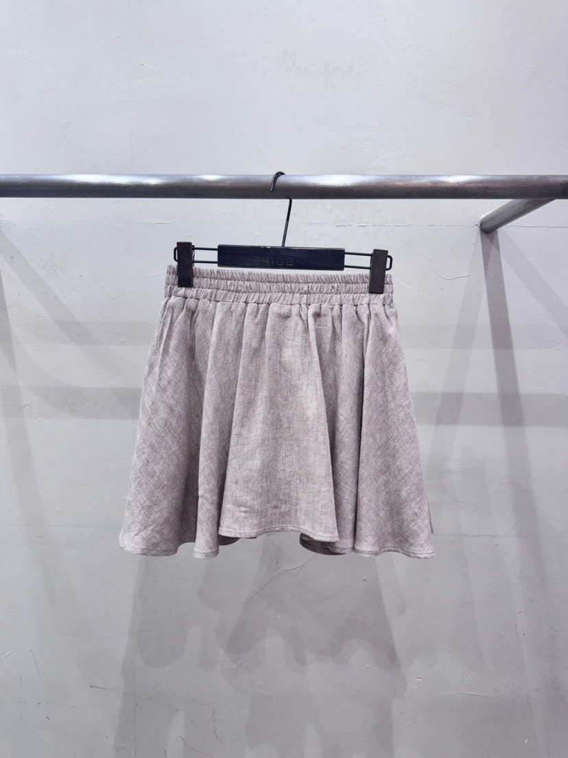 NOB東大門代購女裝新款真品休閑25春夏推薦職業熱賣裙褲人字形AMOEBA裙褲