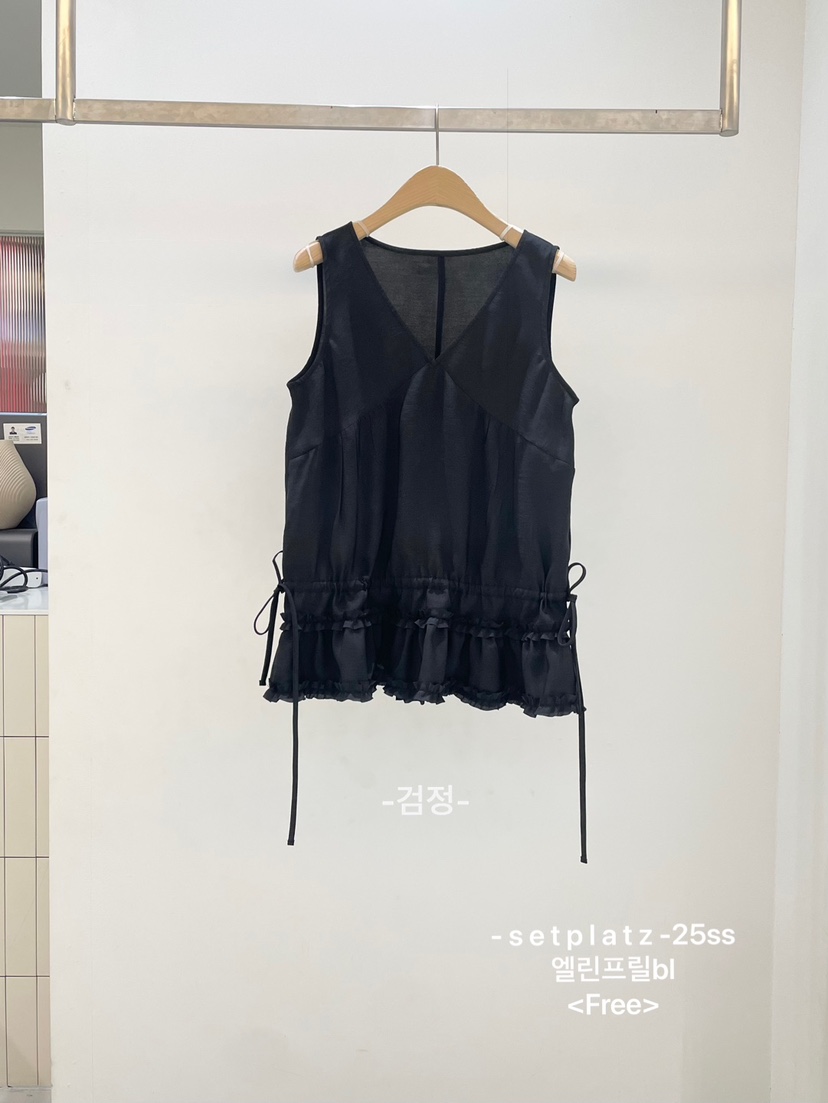 SETPLATZ韓國代購女士新品推薦真品25春夏休閑人氣吊帶背心PLATZCLASSIC吊帶/背心圖色3