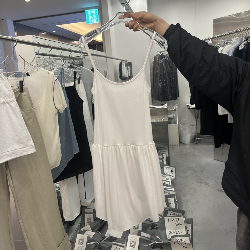 PAVEL韓國直郵女士新款休閑真品推薦時尚人氣25春夏職業連衣裙PAVEL連衣裙