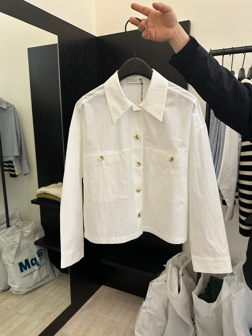 MOANI韓國直郵女士新品真品時尚休閑人氣推薦25春夏職業夾克MOANI夾克圖色2