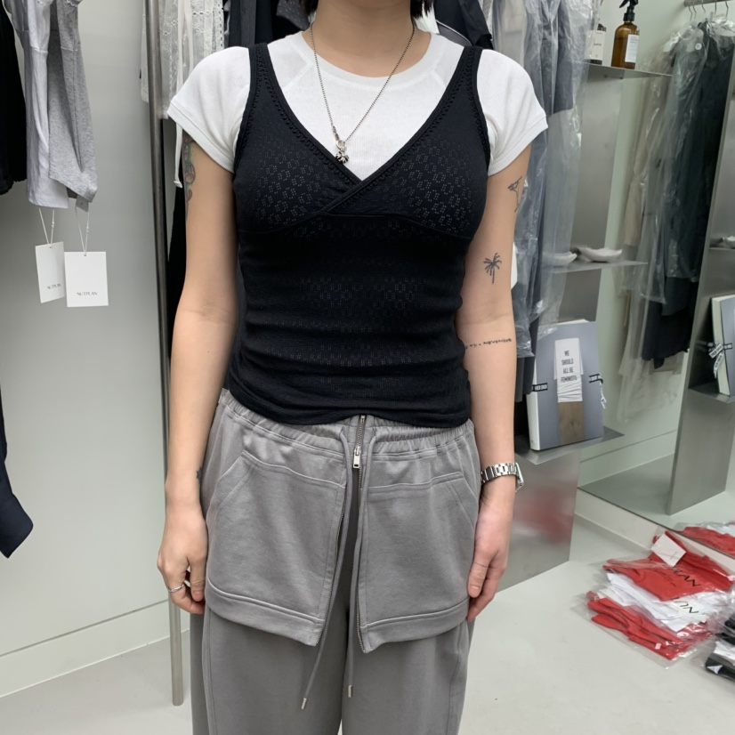 NUTPLAN東大門實拍女裝新款人氣真品推薦熱賣休閑職業吊帶背心NUTPLAN吊帶/背心圖色4