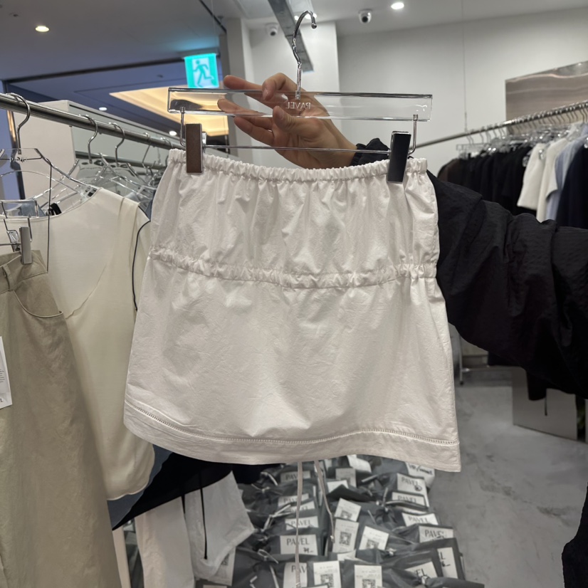 PAVEL東大門直郵女士新款25春夏人氣推薦時尚熱賣休閑真品短裙PAVEL短裙