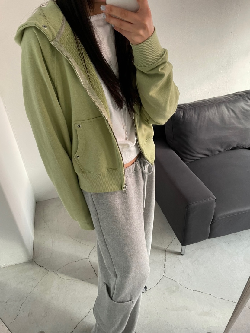 ACME東大門直郵女士新款時尚休閑25春夏職業熱賣衛衣拉鏈兜帽ACME衛衣