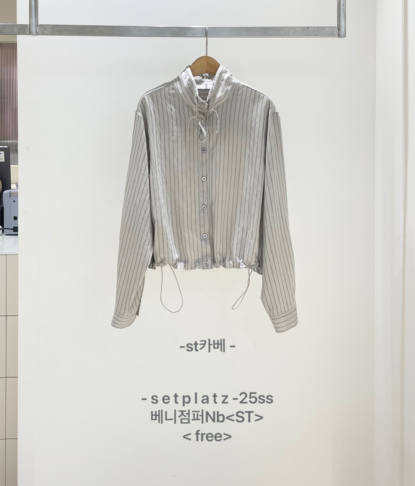 SETPLATZ韓國直郵女士新品25春夏熱賣真品推薦人氣襯衫蕾絲衫PLATZCLASSIC襯衫/蕾絲衫圖色2