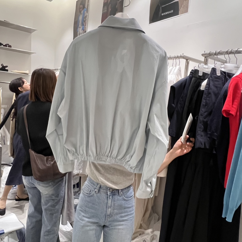 WOOD SAGE韓國代購女裝新款時尚人氣25春夏真品職業推薦夾克WOOD SAGE夾克