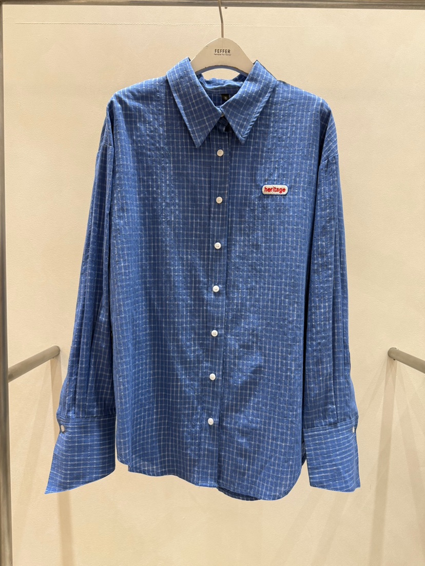 FEFFER東大門直郵女裝新品時尚25春夏真品推薦熱賣襯衫蕾絲衫FEFFER襯衫/蕾絲衫圖色2