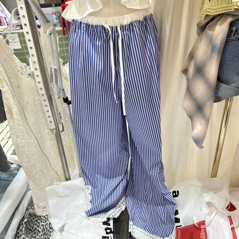 ABBEYLEE韓國直郵女士新品真品推薦25春夏熱賣休閑時尚休閑褲ABBEYLEE休閑褲