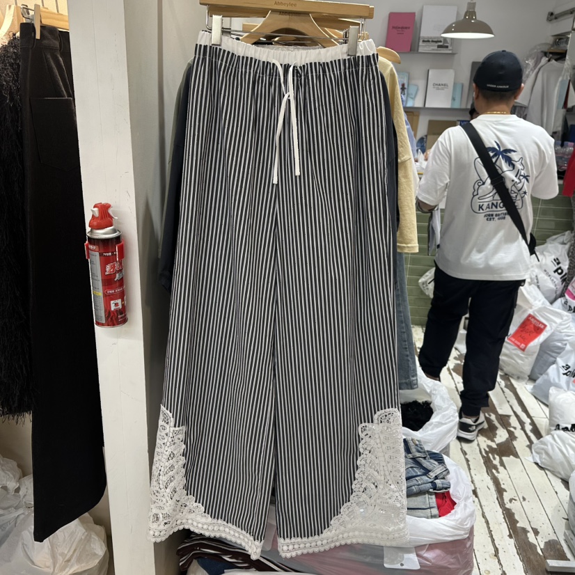 ABBEYLEE韓國直郵女士新品真品推薦25春夏熱賣休閑時尚休閑褲ABBEYLEE休閑褲圖色2