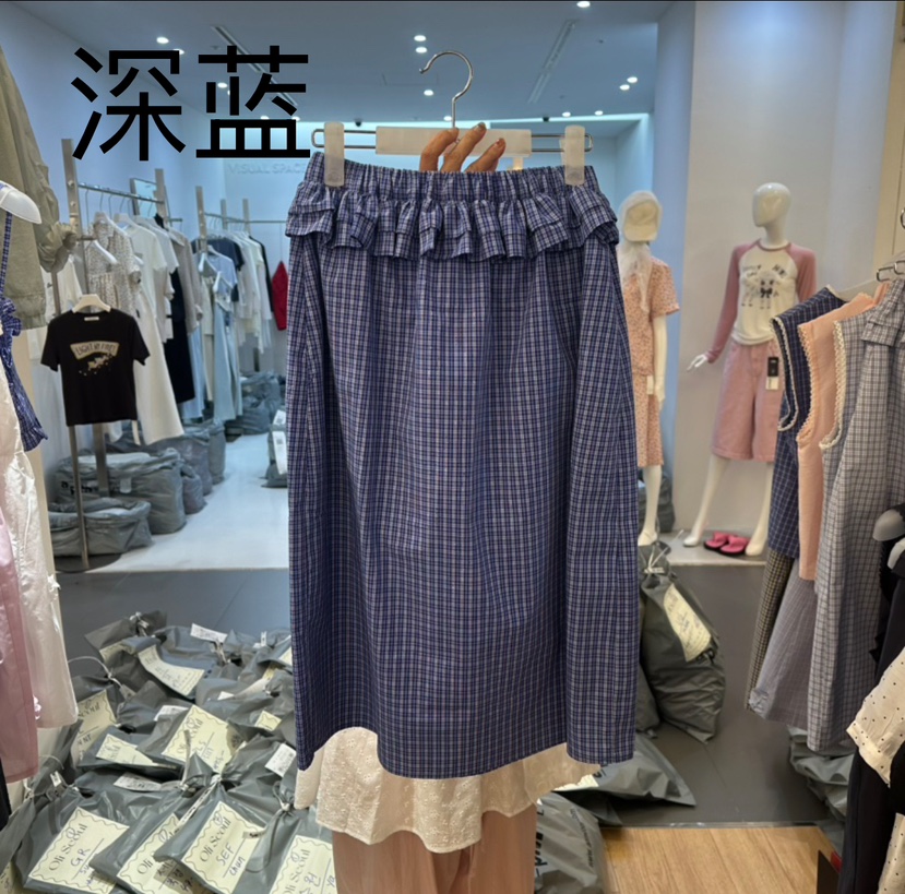 OLI SEOUL韓國直郵女士新品時尚休閑推薦真品職業25春夏長裙OLI SEOUL長裙圖色5
