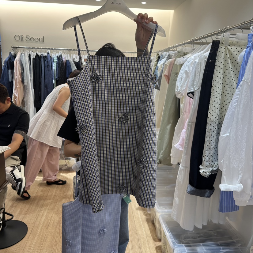 OLI SEOUL韓國代購女裝新款推薦人氣真品職業熱賣休閑連衣裙OLI SEOUL連衣裙圖色2