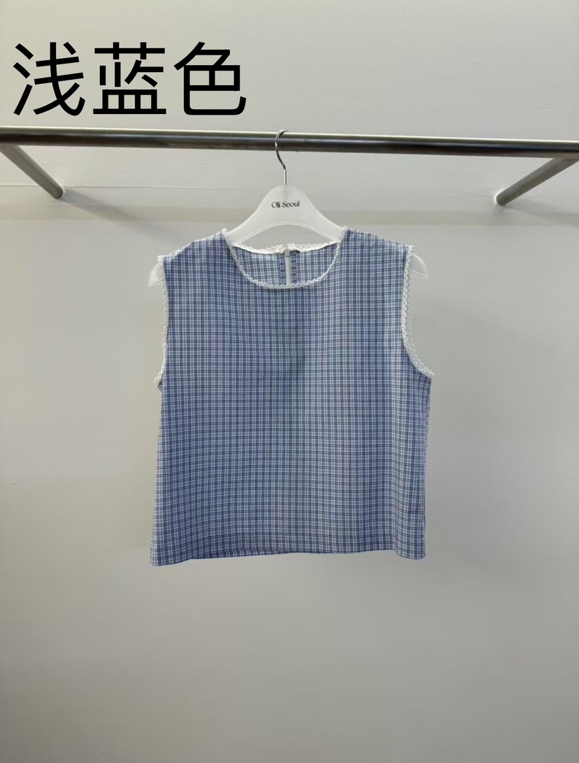 OLI SEOUL東大門代購女裝新款熱賣25春夏休閑時尚吊帶背心OLI SEOUL吊帶/背心圖色4