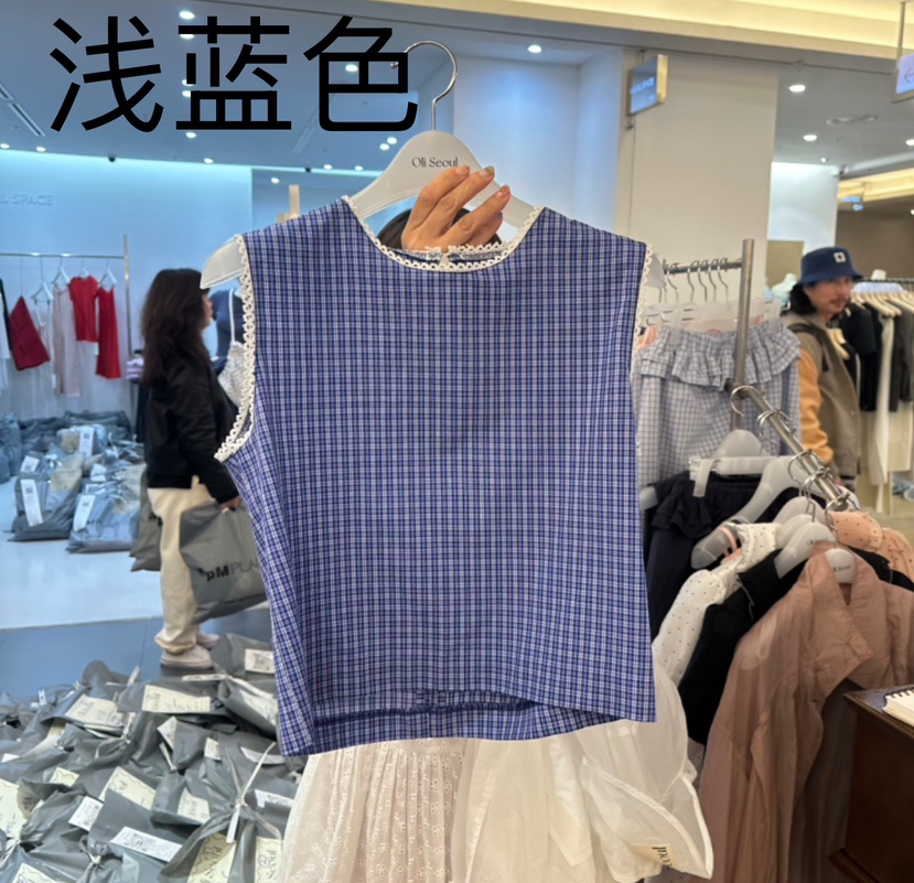 OLI SEOUL東大門代購女裝新款熱賣25春夏休閑時尚吊帶背心OLI SEOUL吊帶/背心圖色5