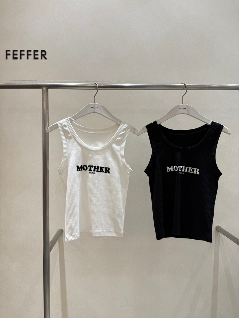 FEFFER韓國代購女裝新品時尚25春夏推薦熱賣真品休閑吊帶背心FEFFER吊帶/背心
