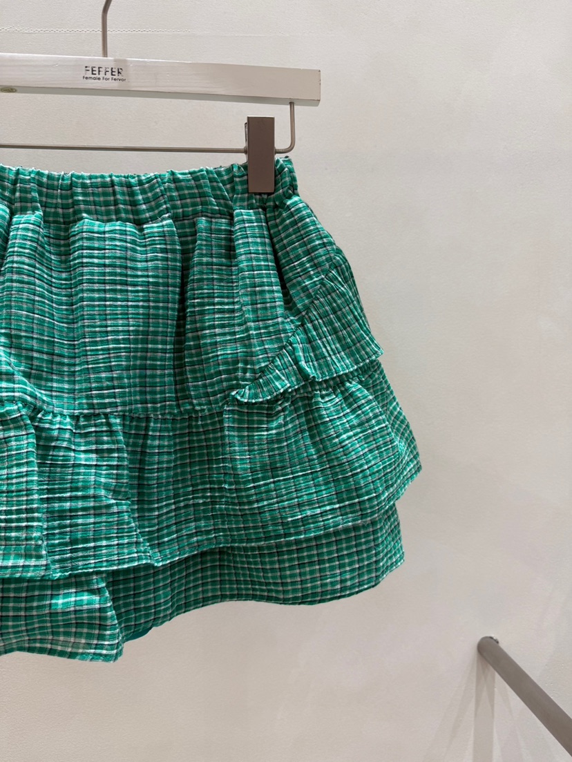 FEFFER東大門實拍女裝新品時尚休閑熱賣真品推薦25春夏短裙FEFFER短裙