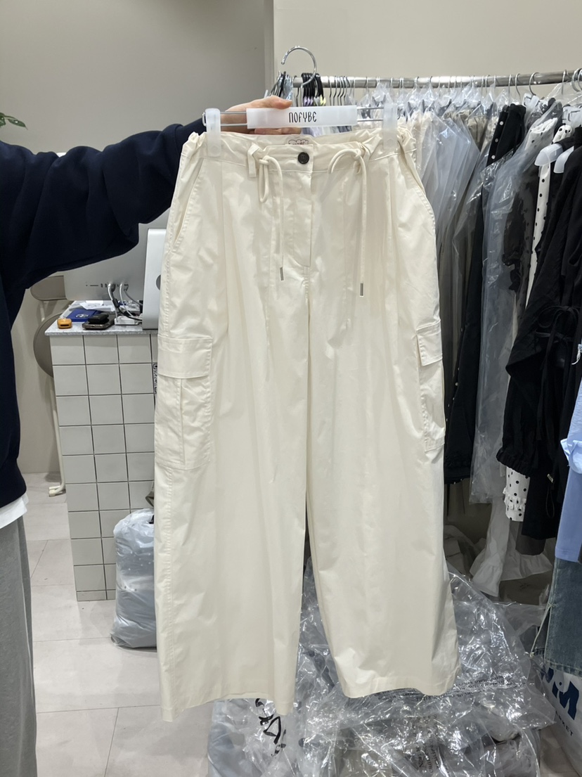 NOFYBE韓國直郵女士新款時尚真品休閑職業25春夏休閑褲工裝褲NOFYBE休閑褲