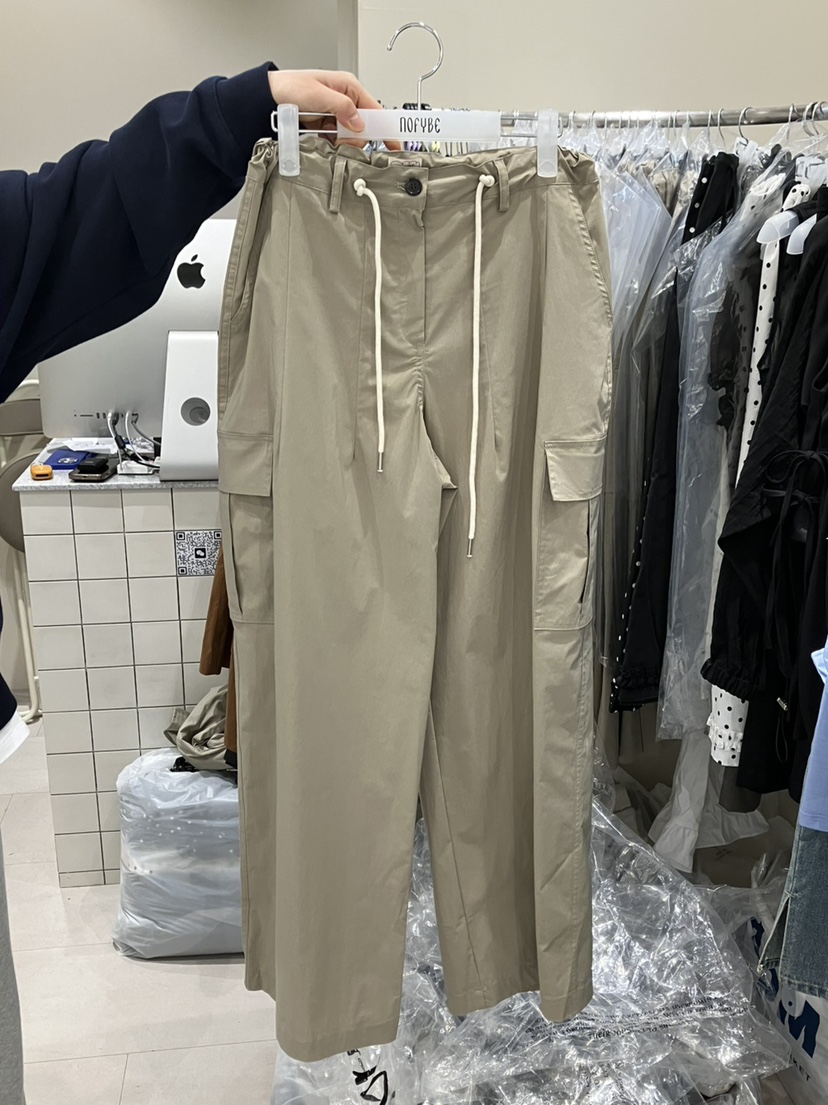 NOFYBE韓國直郵女士新款時尚真品休閑職業25春夏休閑褲工裝褲NOFYBE休閑褲圖色2