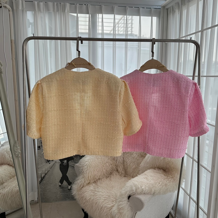 VICTORIA QUEEN東大門代購女裝新品休閑職業夾克不含配飾花呢VICTORIA QUEEN夾克