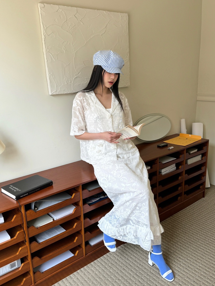 MAISONDEGLORY直郵韓國代購㊣女裝新品時尚休閑推薦熱賣套裝MAISON DE GLORY套裝