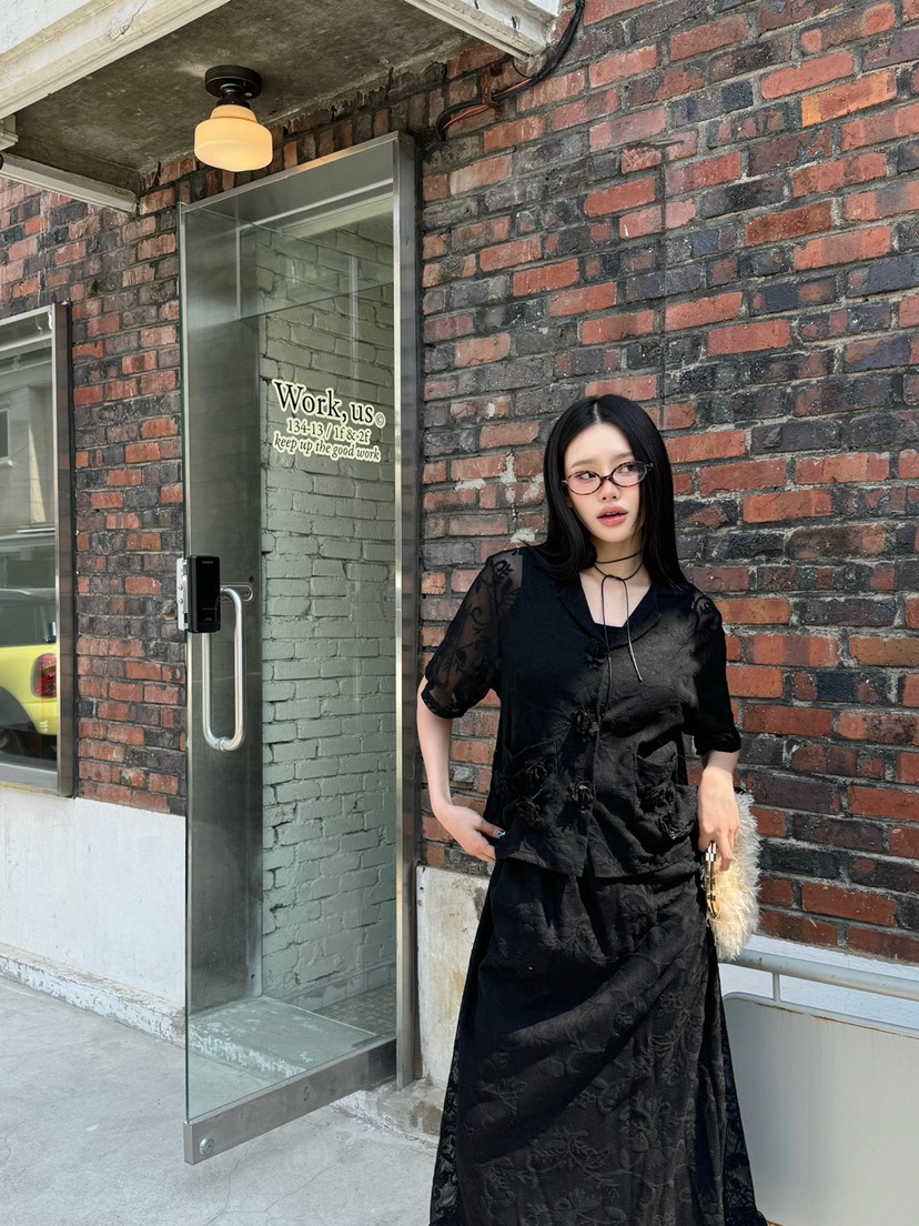 MAISONDEGLORY直郵韓國代購㊣女裝新品時尚休閑推薦熱賣套裝MAISON DE GLORY套裝