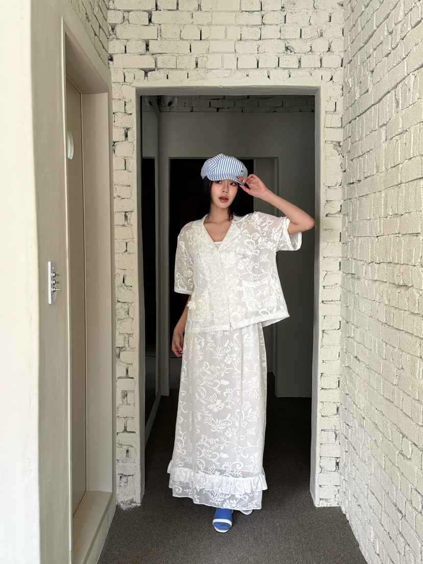 MAISONDEGLORY直郵韓國代購㊣女裝新品時尚休閑推薦熱賣套裝MAISON DE GLORY套裝