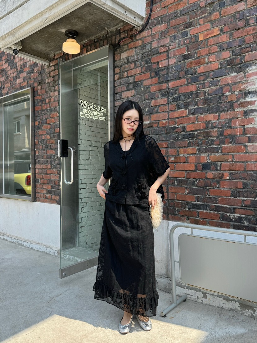 MAISONDEGLORY直郵韓國代購㊣女裝新品時尚休閑推薦熱賣套裝MAISON DE GLORY套裝圖色2