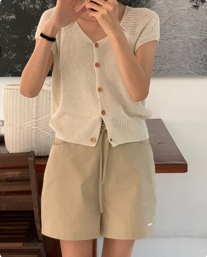 A Flan直郵韓國代購㊣女裝新款推薦休閑時尚人氣針織衫紐扣AFN/A Flan針織衫