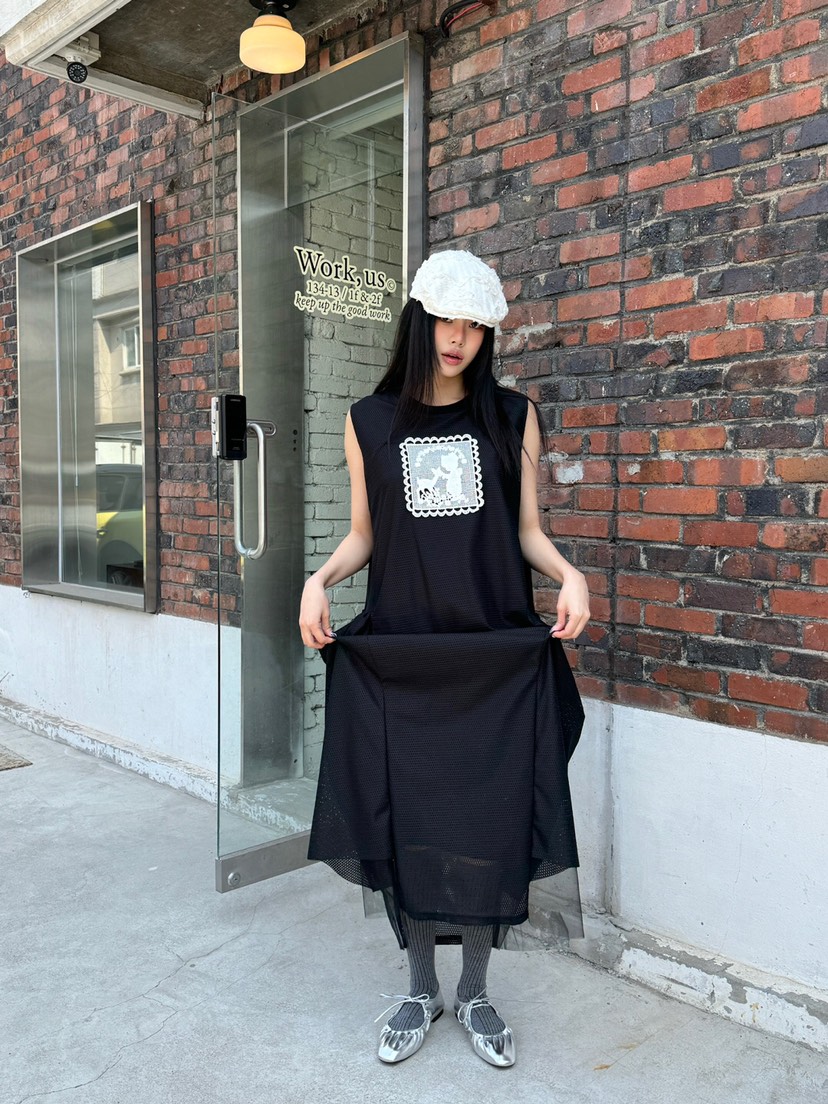 MAISONDEGLORY直郵韓國代購㊣女裝新品25春夏休閑推薦連衣裙MAISON DE GLORY連衣裙