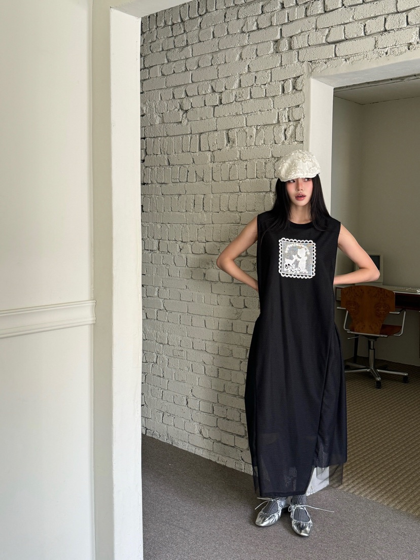 MAISONDEGLORY直郵韓國代購㊣女裝新品25春夏休閑推薦連衣裙MAISON DE GLORY連衣裙