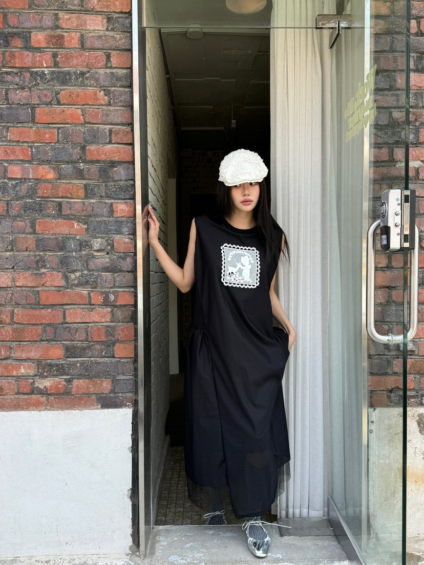 MAISONDEGLORY直郵韓國代購㊣女裝新品25春夏休閑推薦連衣裙MAISON DE GLORY連衣裙圖色2