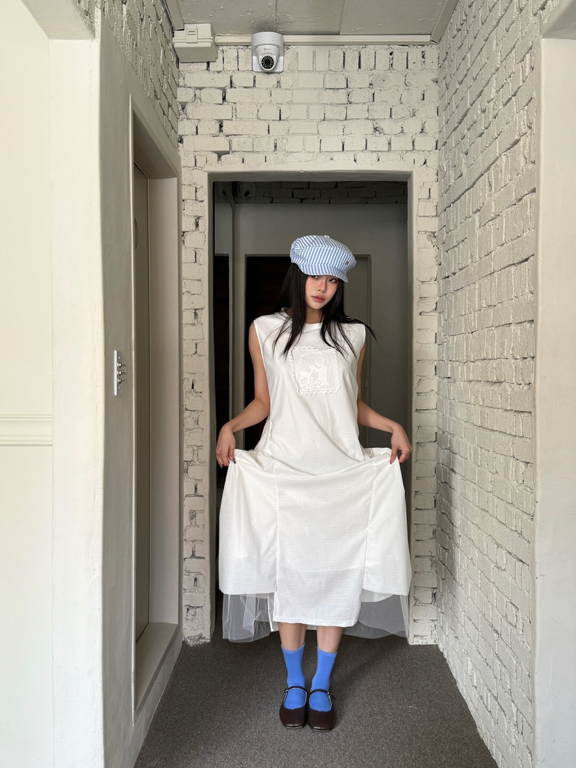 MAISONDEGLORY直郵韓國代購㊣女裝新品25春夏休閑推薦連衣裙MAISON DE GLORY連衣裙圖色3