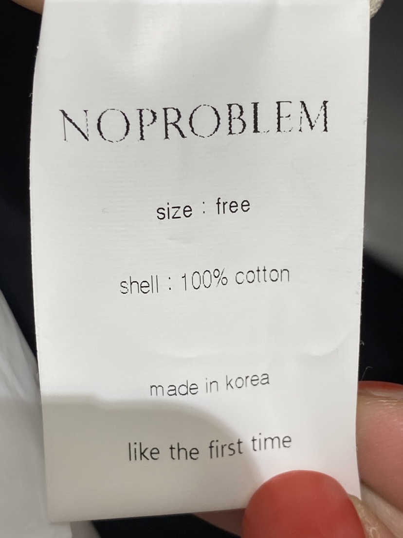 NOPROBLEM韓國直郵㊣女裝新款時尚熱賣休閑推薦人氣襯衫蕾絲衫NOPROBLEM襯衫/蕾絲衫