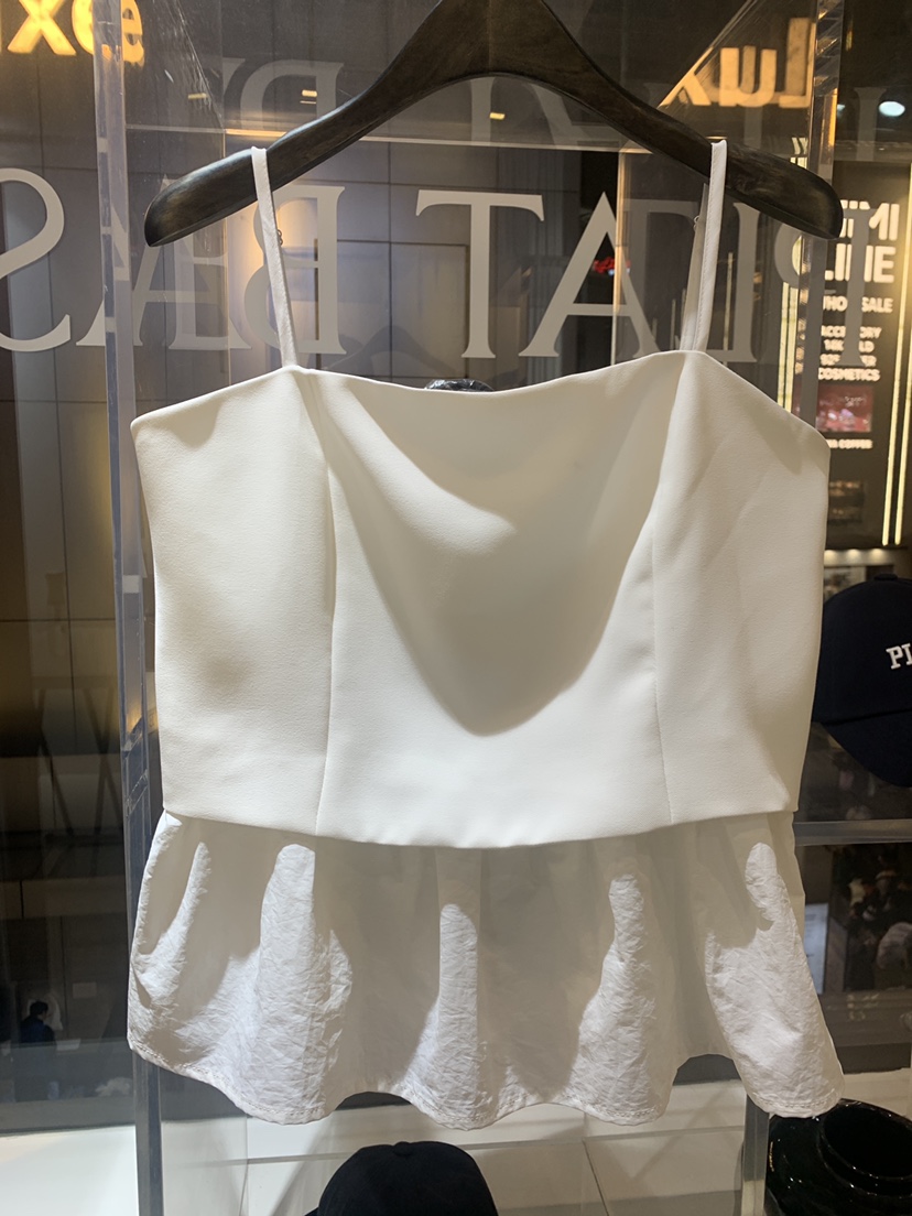PLAT BASE直郵韓國代購㊣女裝新款人氣25春夏推薦吊帶背心PLAT BASE吊帶/背心