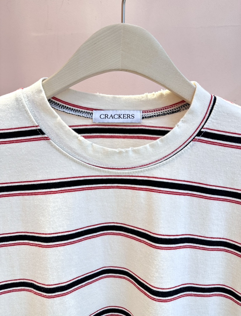 CRACKERS韓國㊣直郵東大門代購女裝新品25春夏休閑推薦熱賣T恤CRACKERST恤