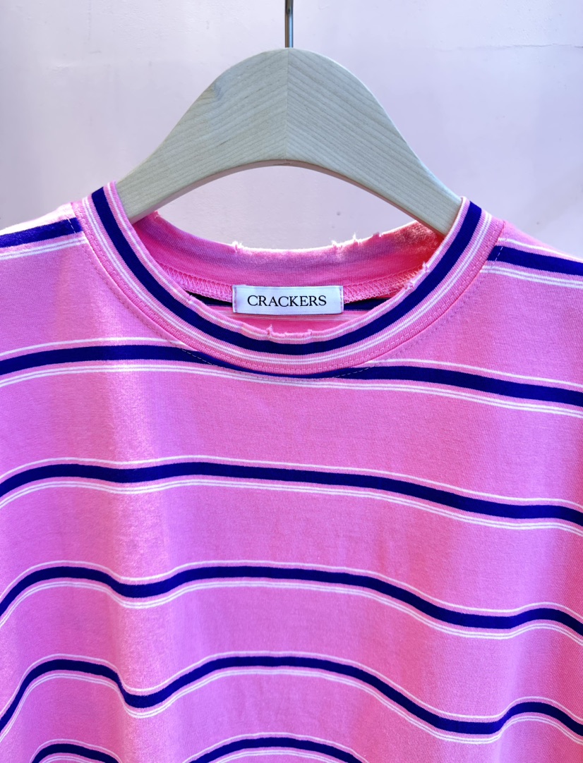 CRACKERS韓國㊣直郵東大門代購女裝新品25春夏休閑推薦熱賣T恤CRACKERST恤