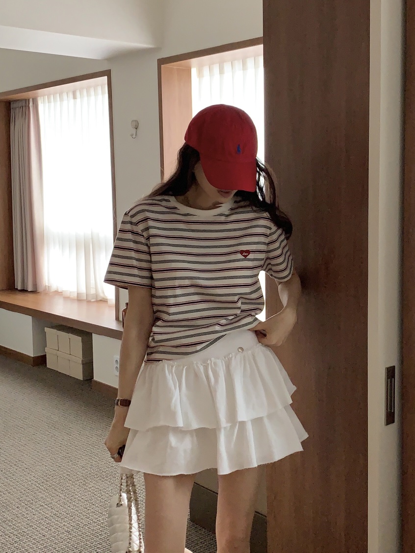 FORMSTUDIO直郵韓國代購㊣女裝新款時尚休閑熱賣人氣25春夏T恤FORMSTUDIOT恤