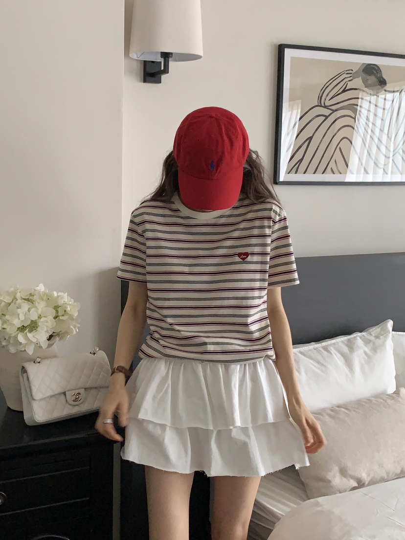 FORMSTUDIO直郵韓國代購㊣女裝新款時尚休閑熱賣人氣25春夏T恤FORMSTUDIOT恤