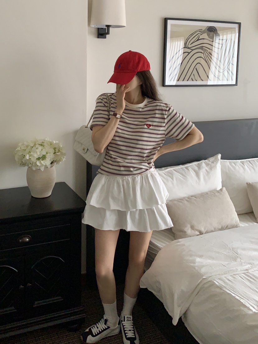 FORMSTUDIO直郵韓國代購㊣女裝新款時尚休閑熱賣人氣25春夏T恤FORMSTUDIOT恤