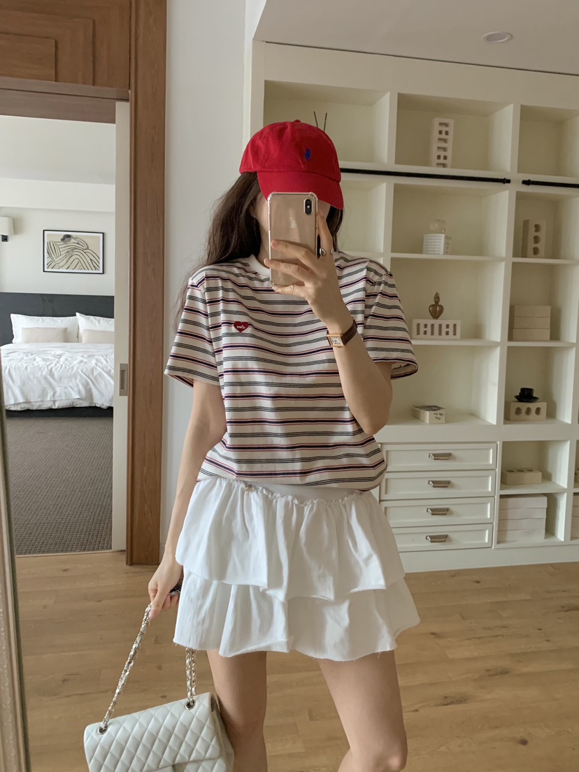 FORMSTUDIO直郵韓國代購㊣女裝新款時尚休閑熱賣人氣25春夏T恤FORMSTUDIOT恤