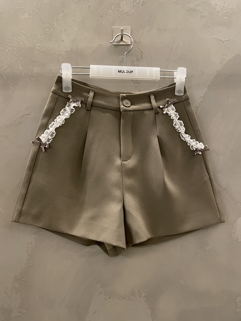 MULCUP直郵韓國代購㊣女裝新款時尚推薦休閑人氣熱賣25春夏短褲MULCUP短褲圖色2