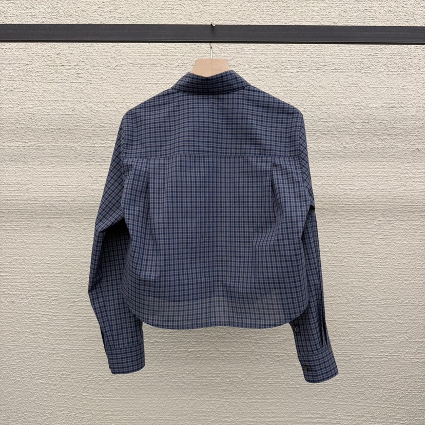 AT THE BAGEL韓國直郵㊣女裝新款推薦人氣襯衫蕾絲衫羅紋AT THE BAGEL襯衫/蕾絲衫