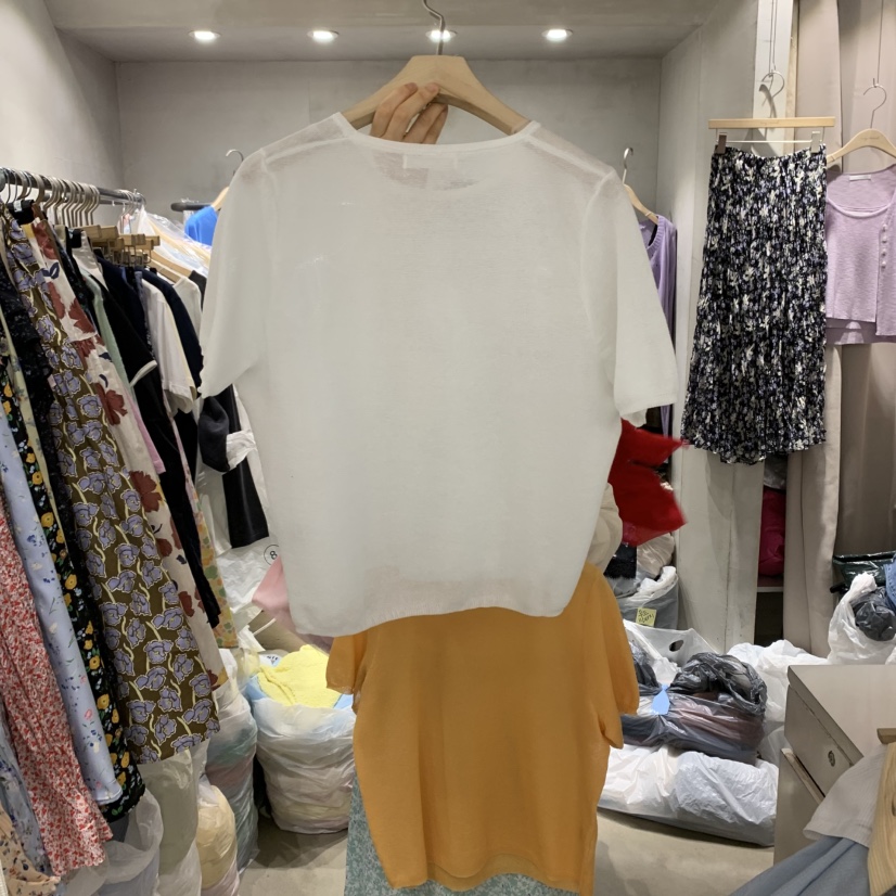 LOGROAD韓國㊣直郵東大門代購女裝新品熱賣25春夏休閑時尚T恤LOG ROADT恤