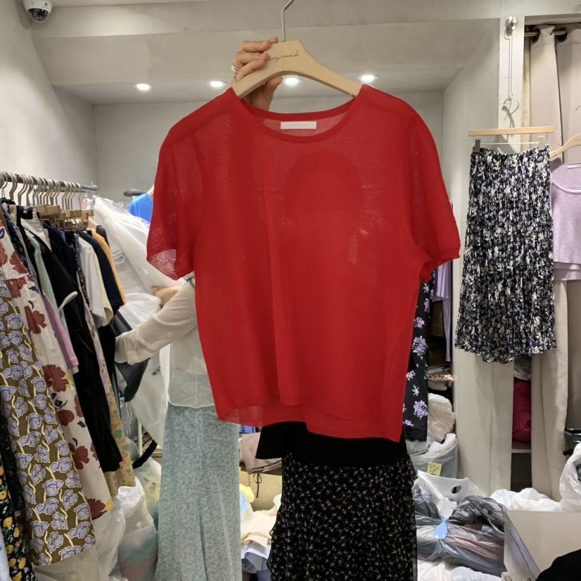 LOGROAD韓國㊣直郵東大門代購女裝新品熱賣25春夏休閑時尚T恤LOG ROADT恤圖色6