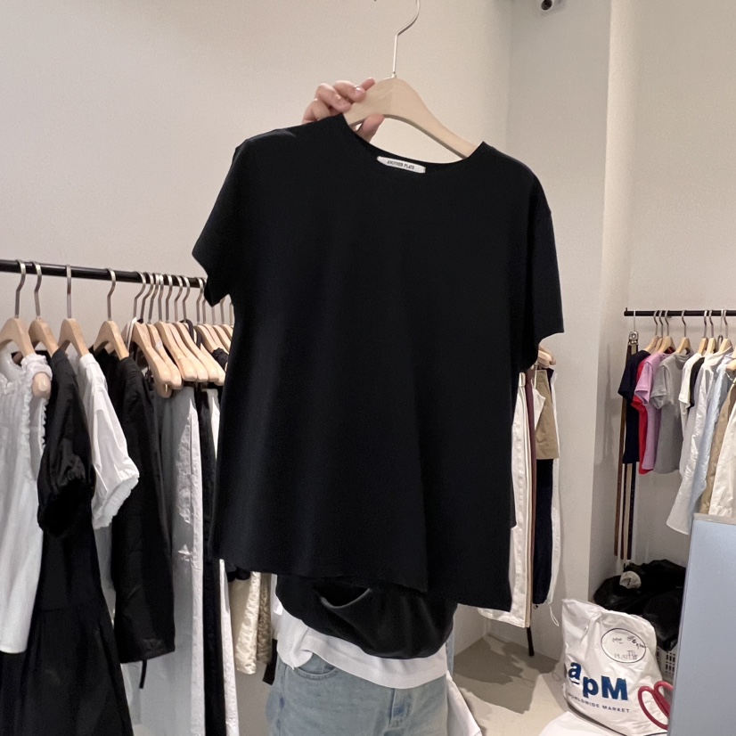 PLATE直郵韓國代購㊣女裝新品人氣25春夏熱賣時尚休閑推薦T恤PLATET恤圖色4