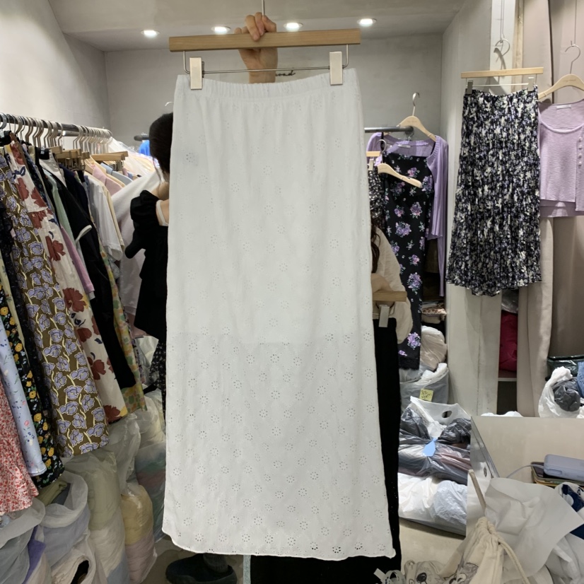 LOGROAD韓國㊣直郵東大門代購女裝新品熱賣人氣25春夏時尚長裙LOG ROAD長裙