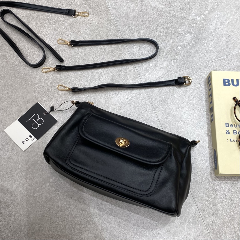 POSH BLUE直郵韓國代購㊣女裝新款熱賣25春夏時尚單肩斜跨包POSH BLUE單肩/斜跨包
