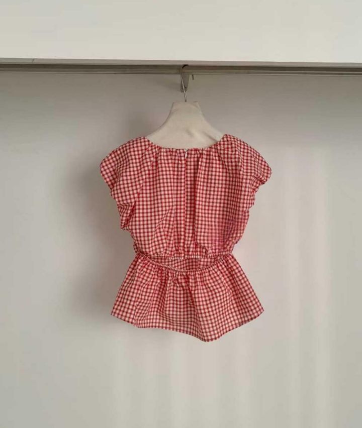 BOBBIE DOLL韓國直郵㊣東大門實拍女裝新品25春夏襯衫蕾絲衫BOBBIE DOLL襯衫/蕾絲衫
