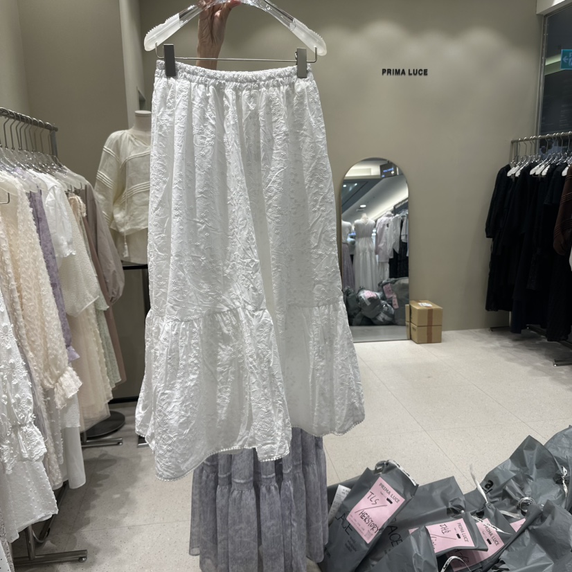 PRIMA LUCE韓國直郵㊣女裝新品25春夏熱賣時尚推薦休閑長裙CHARLOTTE長裙