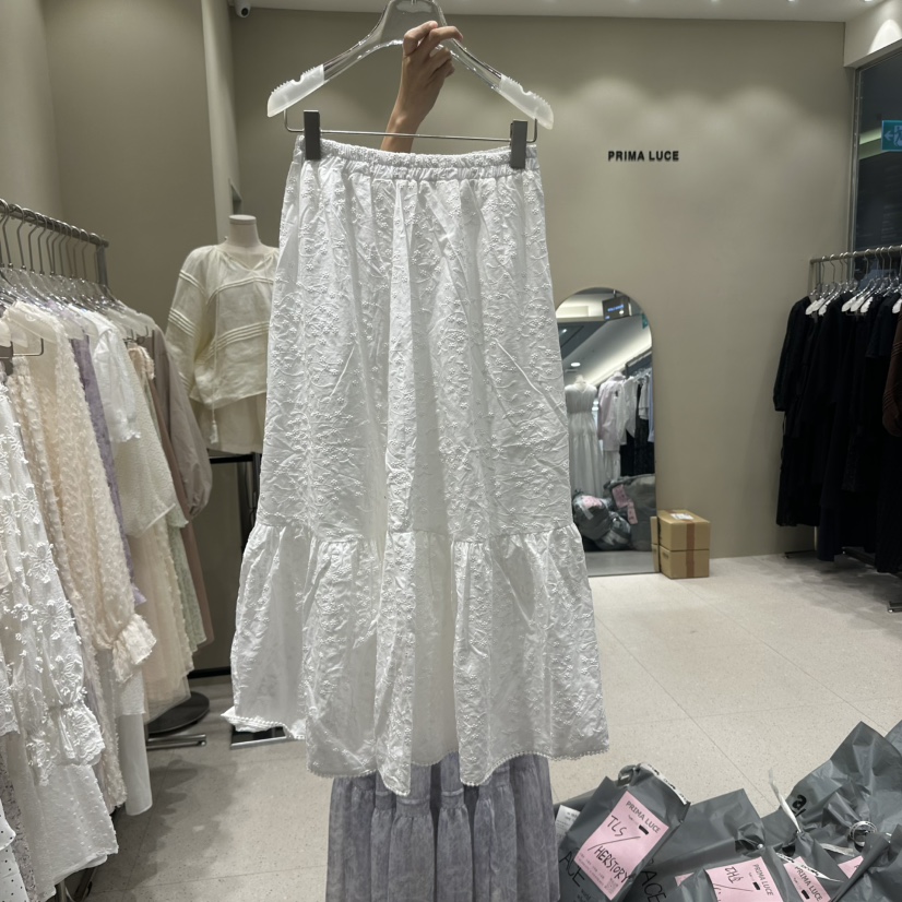 PRIMA LUCE韓國直郵㊣女裝新品25春夏熱賣時尚推薦休閑長裙CHARLOTTE長裙