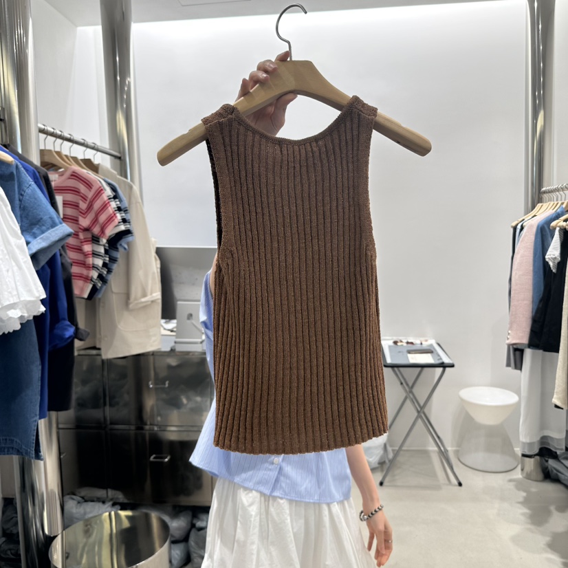 AHOY直郵韓國代購㊣女裝新品人氣熱賣推薦時尚25春夏吊帶背心AHOY吊帶/背心