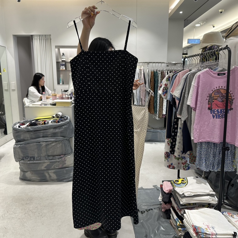 COMBO直郵韓國代購㊣女裝新品熱賣25春夏休閑連衣裙不含內搭COM_BO連衣裙圖色3